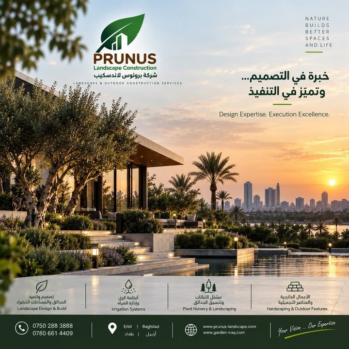 Prunus-landscape پرونوس لاندسكێپ